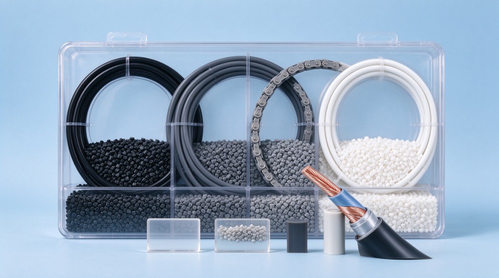 Drag-Chain Cable PVC Insulation & Sheathing Compound
